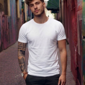 Black Printed Coffee Mug